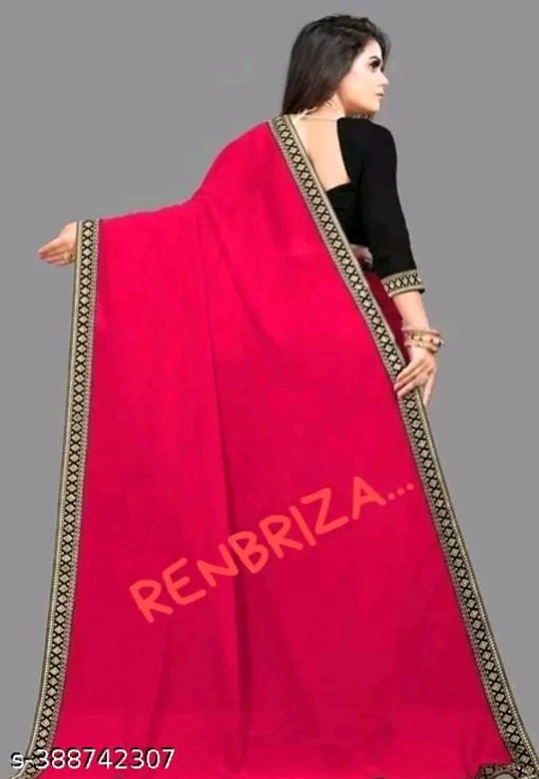 Chiffon Saree New Collection - Free Size