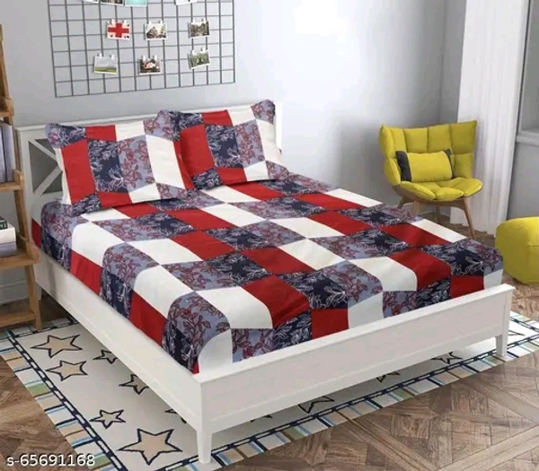 Glace Cotton Bedsheets - 7️⃣, Queen