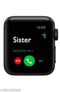 X90 digital smart watch biggest display bluetooth calling smart watch - Black, Free Size