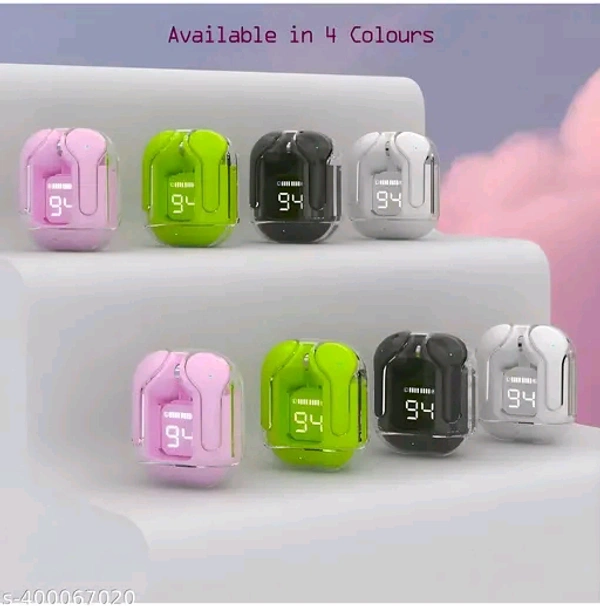 HM WORLD T12 Max WT Wireless Earbuds with Bluetooth 5.3 (Black, Green, Purple, SKY BLUE, White, In the Ear) - Free Size