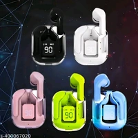 HM WORLD T12 Max WT Wireless Earbuds with Bluetooth 5.3 (Black, Green, Purple, SKY BLUE, White, In the Ear) - Free Size