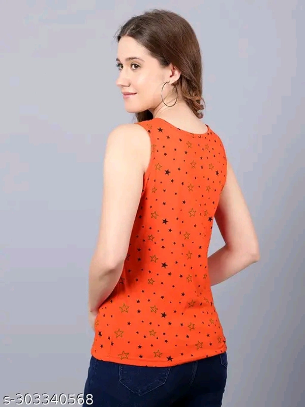 Volex Sleeveless Printed Tank Top for women and Girls | Tank top for Women  | Casual top for Women (Pack Of 2) - 1️⃣, XS