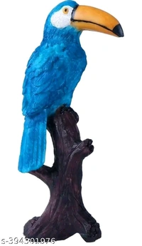 Bnb Premium Bird Figurine Bird Decor Decorative Birds - Outdoor and Indoor Bird Statues and Figurines - Bird Decorations for Home and Garden. - Free Size