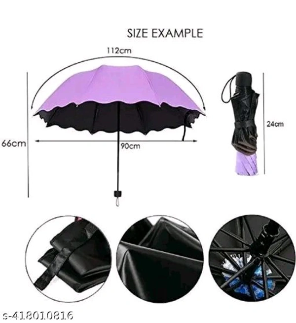 Magic umbrella pack of 1 (multicolour) - Free Size, Multicolor
