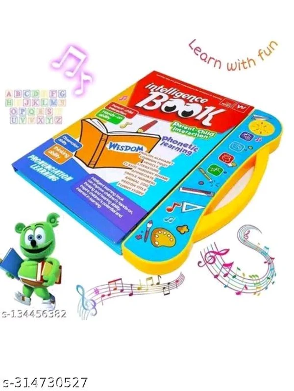 Xcillince Toys music book for kids GIFT Plastic My English E-Book English Reading Study Guide Learning E-Book Sound Book Multicolour - Free Size, Multicolour