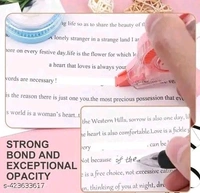 Correction Tape - Pack of 2 Pcs 12 Meter X 5 MM, for Journal, Correction Pen, Whitener for Correction, Stationary Items (Any 2 Random Color sent) - Multicolor, Free Size