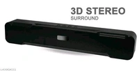 Best Quality Latest Soundbar Wireless Speaker with Extra Bass & Hi-fi Stereo Sound Quality | Upto 6H Playtime Non-Stop Music | Fast Charging with Mobile Stand & Multi-Connect Easy to Carry with 2400 mAH battery - Free Size