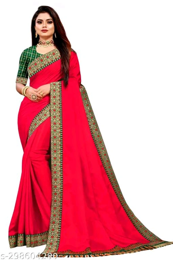 Pavitra New Superior Febulous Trending Sarees - Free Size, 5️⃣