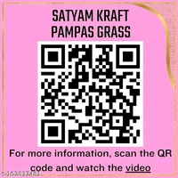 3 Pcs Artificial Faux Pampas Grass For Home Decoration, Craft, Gifting, Wedding Decoration, Marriage Decoration, Festival Decoration, Office, Bedroom, Balcony, Living Room, Gift, Table Decoration, Showpiece Plants, Art and Craft DIY (Off White, Height 41 cm) - Off White, Free Size