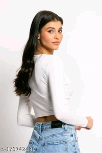 Stylish Women's & Girls' Tank Tops Bodycon Sleeveless Crop Tops Ribbed Slim Fit Top - White, XS