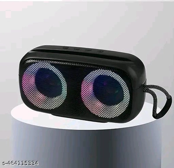 Wireless Bluetooth Portable Speaker with Supporting Carry Handle, USB, SD Card, AUX, FM & Call Function - Free Size
