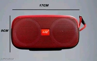 Wireless Bluetooth Portable Speaker with Supporting Carry Handle, USB, SD Card, AUX, FM & Call Function - Free Size