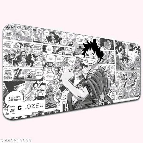 mouse pad | mousepad | gaming mouse pad | desk mat | large mouse pad - White, Free Size