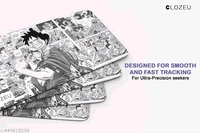 mouse pad | mousepad | gaming mouse pad | desk mat | large mouse pad - White, Free Size