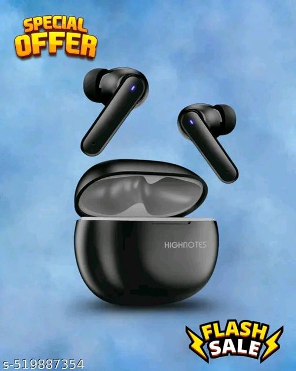Y1 Pro with Zen Quad Mic ENC, 60Hrs Battery, Fast Charging, Knurled Design, 5.3v Bluetooth Earbud - Black, Free Size