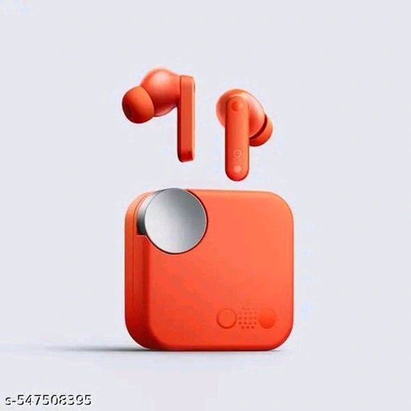 CMF Buds 42 dB Active Cancellation, Ultra Bass Technology, 35.5 Hrs playtime Bluetooth Gaming (Orange, True Wireless)