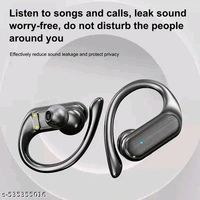 A520 Trendy ANC Gaming Earbuds – 50H Battery | Deep Bass | Gaming Chipset | Vibration Alerts | Type-C Fast Charging | Water/Dust Proof (Black, TWS) - Black, Free Size
