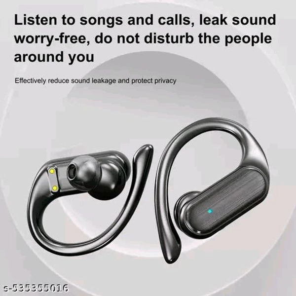 A520 Trendy ANC Gaming Earbuds – 50H Battery | Deep Bass | Gaming Chipset | Vibration Alerts | Type-C Fast Charging | Water/Dust Proof (Black, TWS) - Black, Free Size