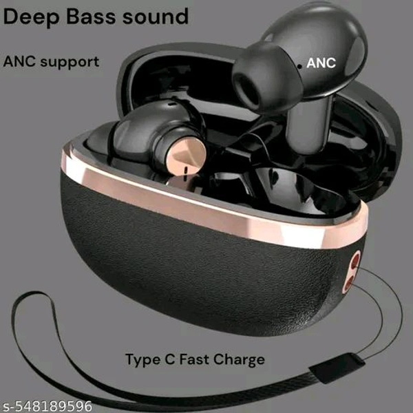UAG hty6 ANC Gaming Earbuds – 50H Battery | Deep Bass | Gaming Chipset | Vibration Alerts | Type-C Fast Charging | Water & Dust Proof (Black, TWS)
