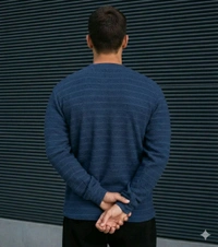 CLIANTHUS Men Fashion Poly Cotton T-Shirt | Men Full Sleeve Casual Regular Fit T Shirt | Stylish Trendy Solid Men Collar Full Sleeves T-Shirt for Men | t-shirt Men Round Neck Cotton T-Shirt | polo shirts | Casual Breathable Comfy Mens Tshirt - XS, Royal Blue