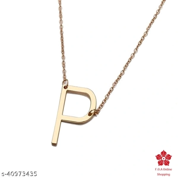 Name Necklace - golden