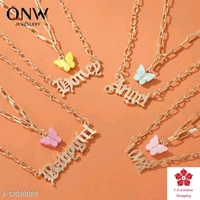 Name Necklace - golden