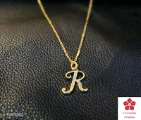 Name Necklace - golden