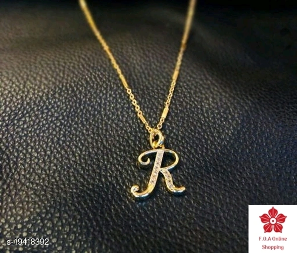 Name Necklace - golden