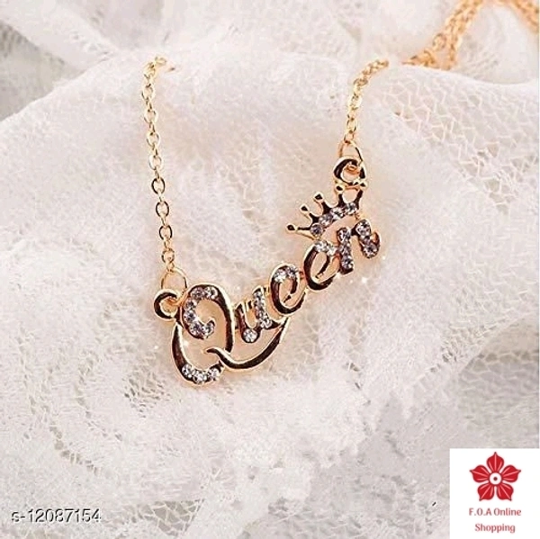 Name Necklace - golden