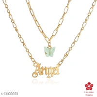 Name Necklace - golden