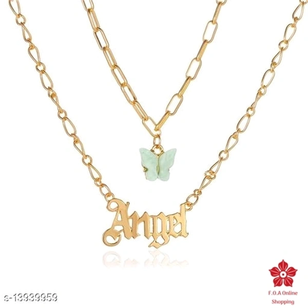Name Necklace - golden
