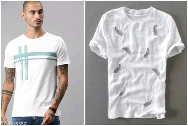 Printed T Shirts For Men - multicolour, S,L,M,XL,XXL,XXXL