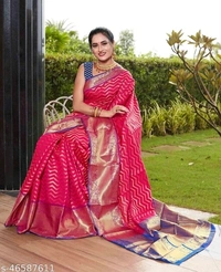 Kanjeevaram Saree - multicolour, free size