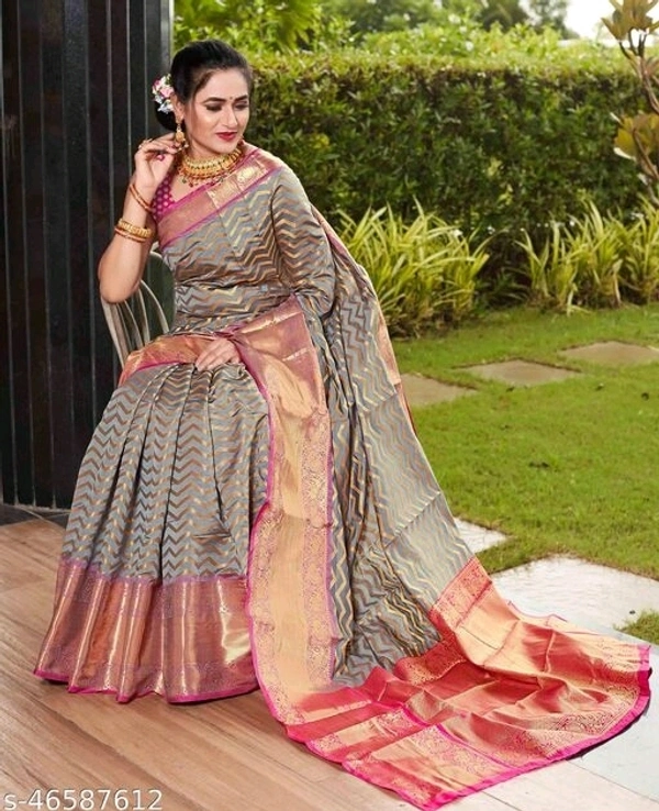 Kanjeevaram Saree - multicolour, free size