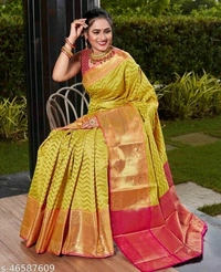 Kanjeevaram Saree - multicolour, free size