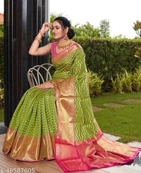 Kanjeevaram Saree - multicolour, free size