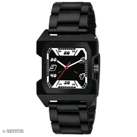 Men's Metal Watch - white,gray,black, free size