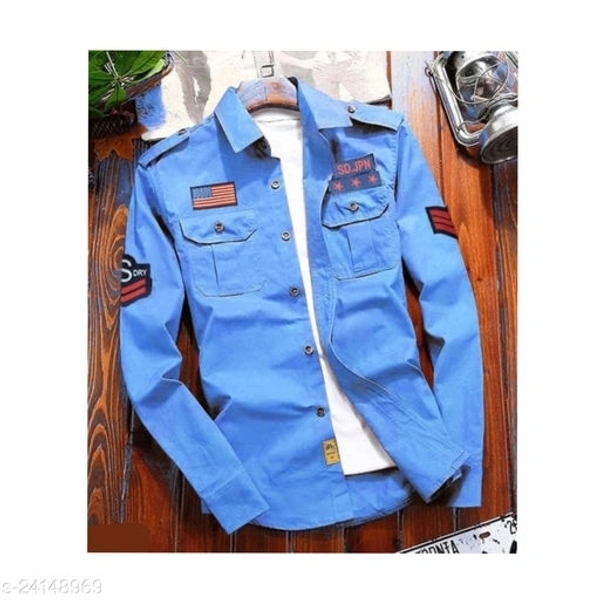 Men's Shirts - S,M,L,XL,XXL,XXXL, blue, white