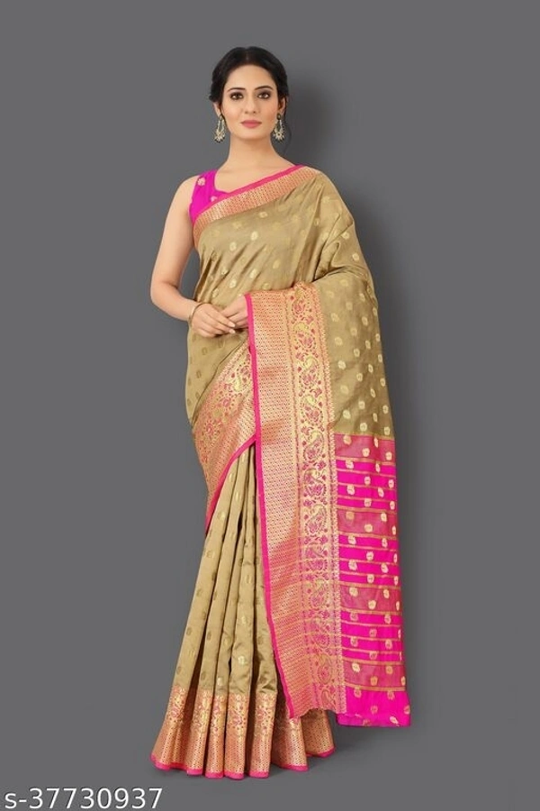 Saree - multicolour, free size