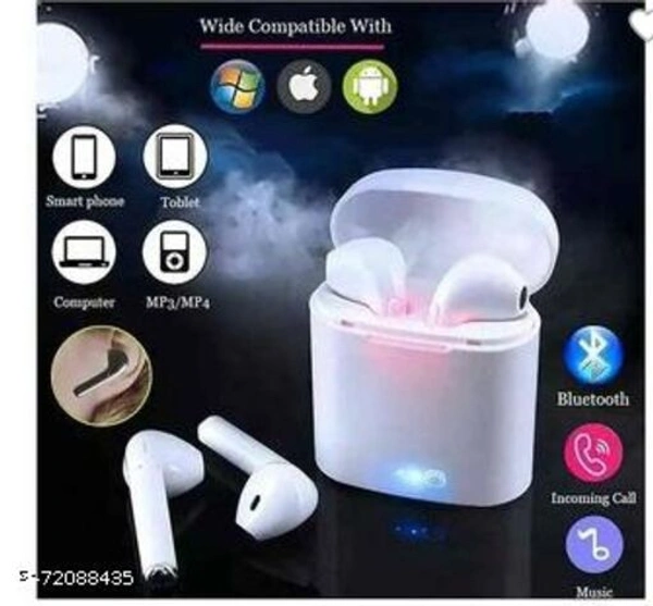 Wireless Bluetooth Headphone - Black & White