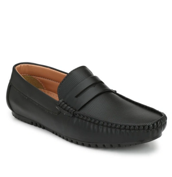 Men's LOAFER SHOE (BLACK) - IND-6