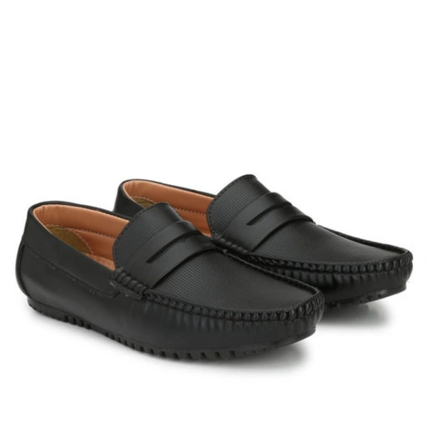 Men's LOAFER SHOE (BLACK) - IND-6