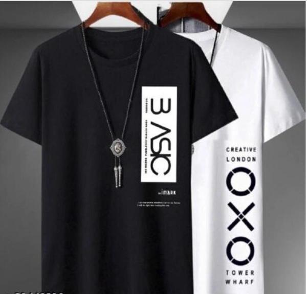  Cotton Half Sleeve Combo T-SHIRT - XL
