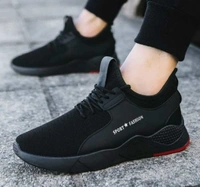 Modern Attractive Stylish Black Color Sport Shoe For Men - IND-9