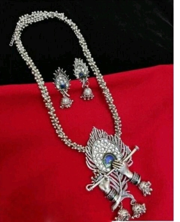 Beautiful Oxidised jewellery set  - Free Size