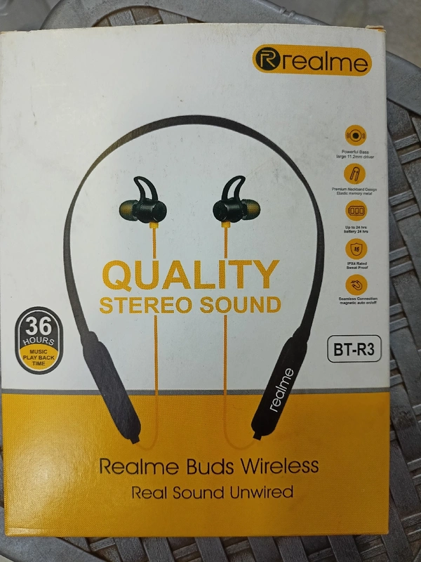 Realme Buds Wireless BT-R3 (Copy) - yellow