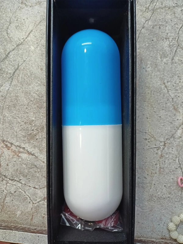 Capsule Umbrella - white&blue