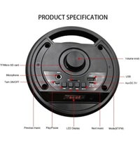OUD Wireless Speaker With Mic & Remote - Red , Blue , Black