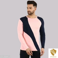 Lecower Men S Pure Cotton Color Block