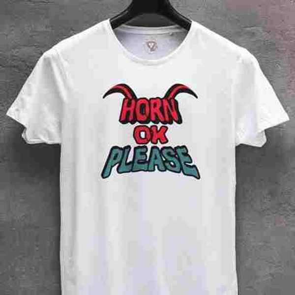 Dry Polo Meme Printed White T Shirt  - White, XL, Polyester